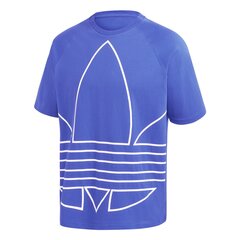 Marškinėliai vyrams Adidas Originals Big Trefoil Outline, mėlyni kaina ir informacija | Sportinė apranga vyrams | pigu.lt