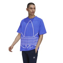 Marškinėliai vyrams Adidas Originals Big Trefoil Outline, mėlyni kaina ir informacija | Sportinė apranga vyrams | pigu.lt