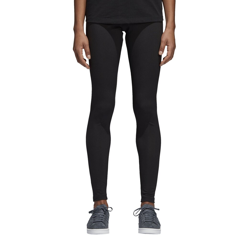 Tamprės moterims Adidas Trefoil, juodos kaina ir informacija | Sportinė apranga moterims | pigu.lt