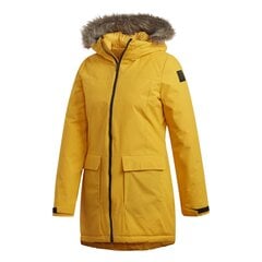 Striukė moterims Adidas Xploric Parka, geltona kaina ir informacija | Striukės moterims | pigu.lt