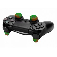 Mygtukų skydeliai Gioteck Thumb Grips Mega Packs, 4 komplektai, skirta PS4 kaina ir informacija | Žaidimų pultai  | pigu.lt