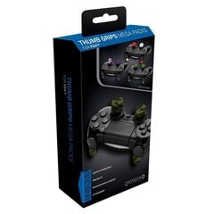 Mygtukų skydeliai Gioteck Thumb Grips Mega Packs, 4 komplektai, skirta PS4 kaina ir informacija | Žaidimų pultai | pigu.lt