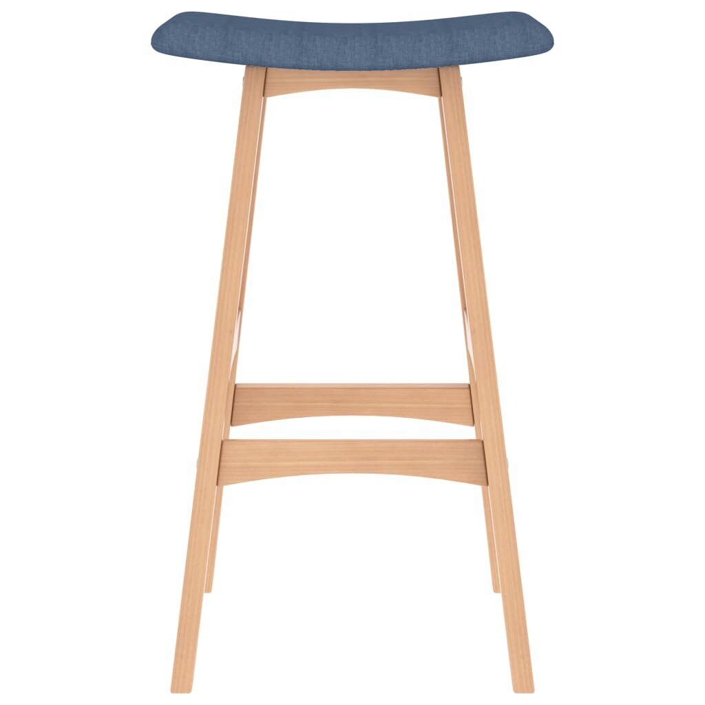 Baro taburetės, 2vnt., mėlynos spalvos цена и информация | Virtuvės ir valgomojo kėdės | pigu.lt