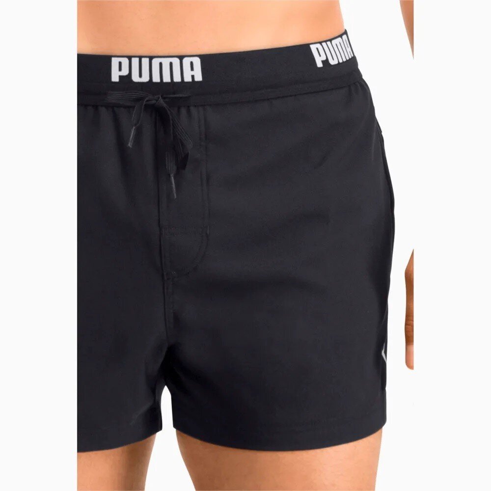 Maudymosi šortai vyrams Puma Logo Short Length Swimming kaina ir informacija | Maudymosi šortai, glaudės | pigu.lt