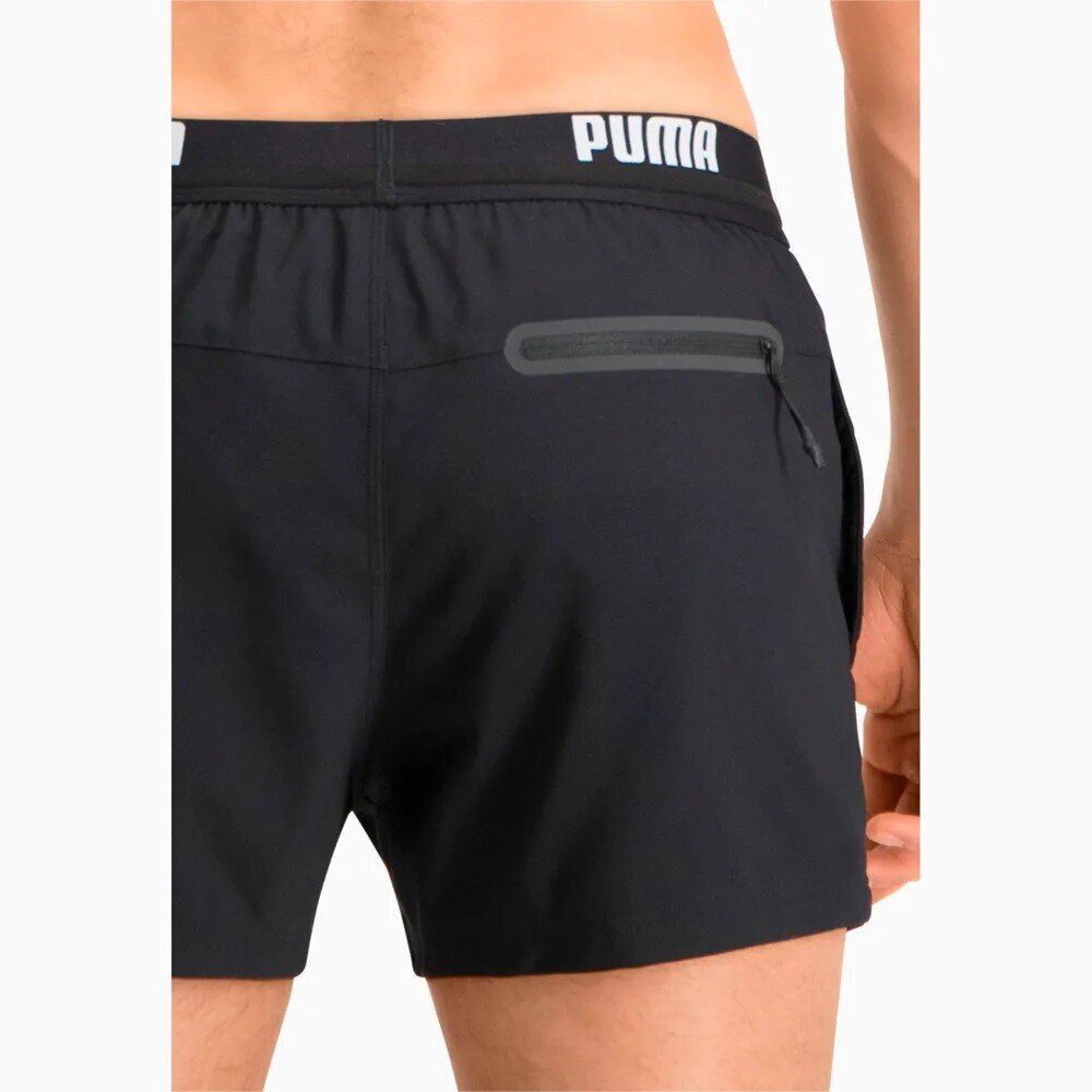 Maudymosi šortai vyrams Puma Logo Short Length Swimming kaina ir informacija | Maudymosi šortai, glaudės | pigu.lt