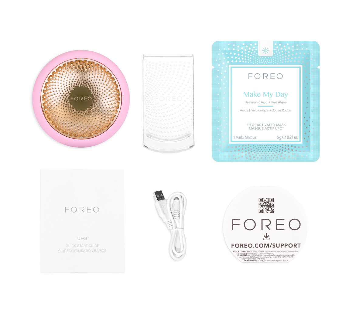 Foreo UFO Power Mask Pearl kaina ir informacija | Veido priežiūros prietaisai | pigu.lt