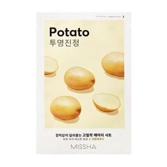 Missha Тканевая маска "Картофель", 19 г цена и информация | Маски для лица, патчи для глаз | pigu.lt