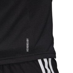 Футболки Adidas Own The Run Tee Black цена и информация | Спортивная одежда женская | pigu.lt