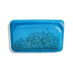Daugkartinio naudojimo silikoninis stasher užkandžių maišelis Blueberry цена и информация | Посуда для хранения еды | pigu.lt