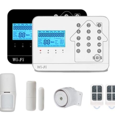 WL-HS-99CSF, Apsaugos signalizacijos komplektas, WiFi + GSM + PSTN kaina ir informacija | Signalizacijos | pigu.lt