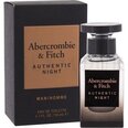 Kvapusis vanduo Abercrombie & Fitch Authentic Night EDT vyrams, 50 ml