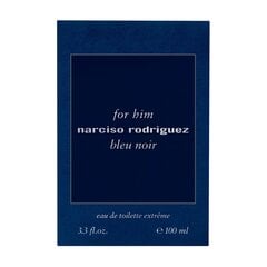 Туалетная вода Narciso Rodriguez For Him Bleu Noir Extreme EDT для мужчин 100 мл цена и информация | Мужские духи | pigu.lt