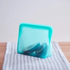 Daugkartinio naudojimo stand-up mini aqua stasher silikoninis maišelis цена и информация | Посуда для хранения еды | pigu.lt