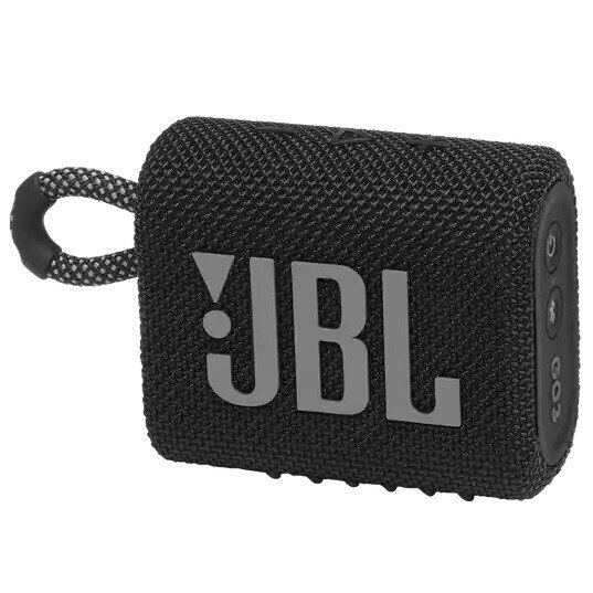 JBL Go 3 JBLGO3BLK kaina ir informacija | Garso kolonėlės | pigu.lt