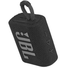 JBL Go 3 JBLGO3BLK kaina ir informacija | JBL Kompiuterinė technika | pigu.lt