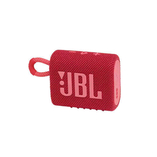 JBL Go 3 JBLGO3RED цена и информация | Garso kolonėlės | pigu.lt