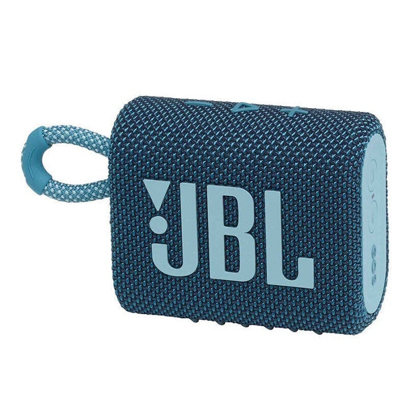 JBL Go 3 JBLGO3BLU kaina ir informacija | Garso kolonėlės | pigu.lt