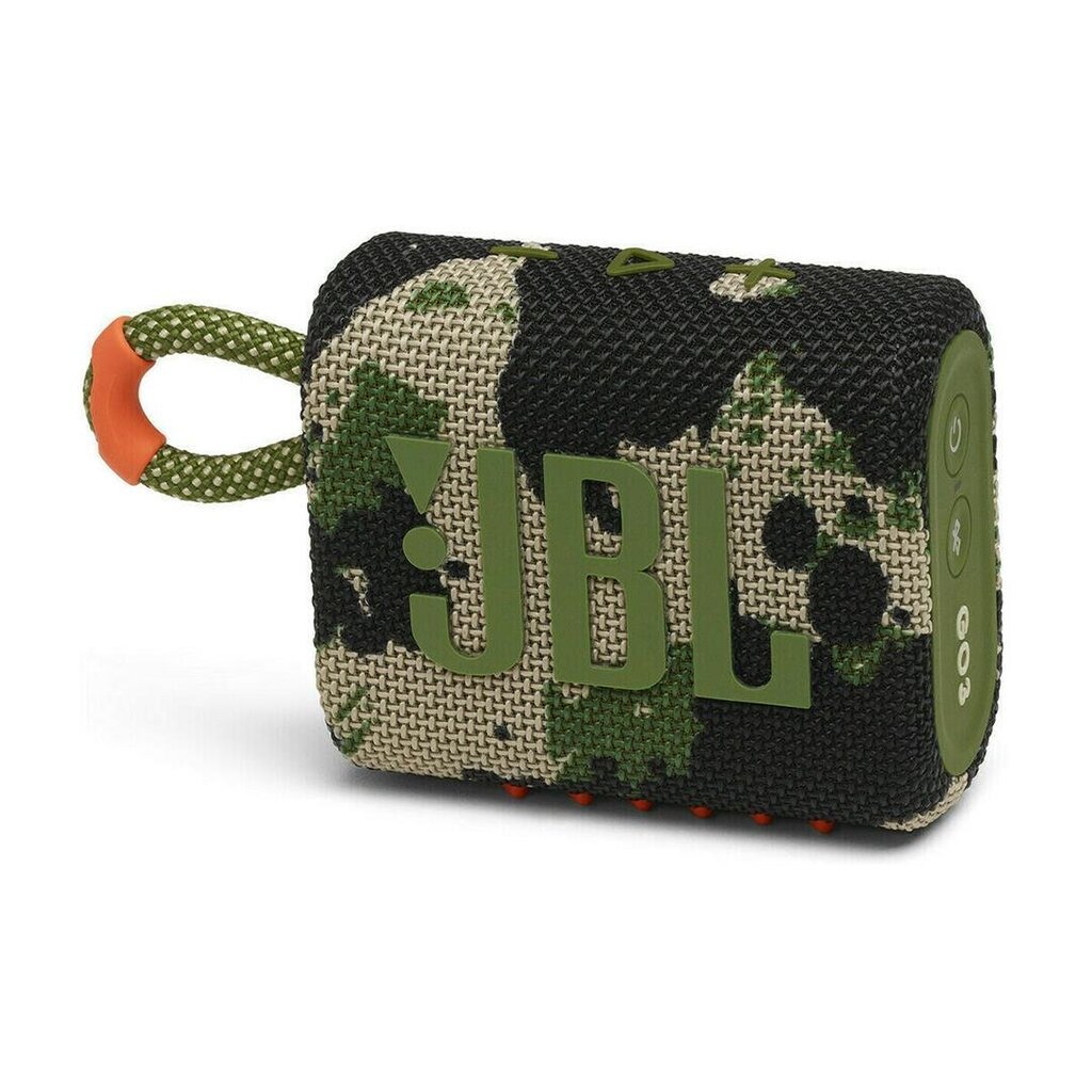 JBL Go 3 JBLGO3SQUAD kaina ir informacija | Garso kolonėlės | pigu.lt