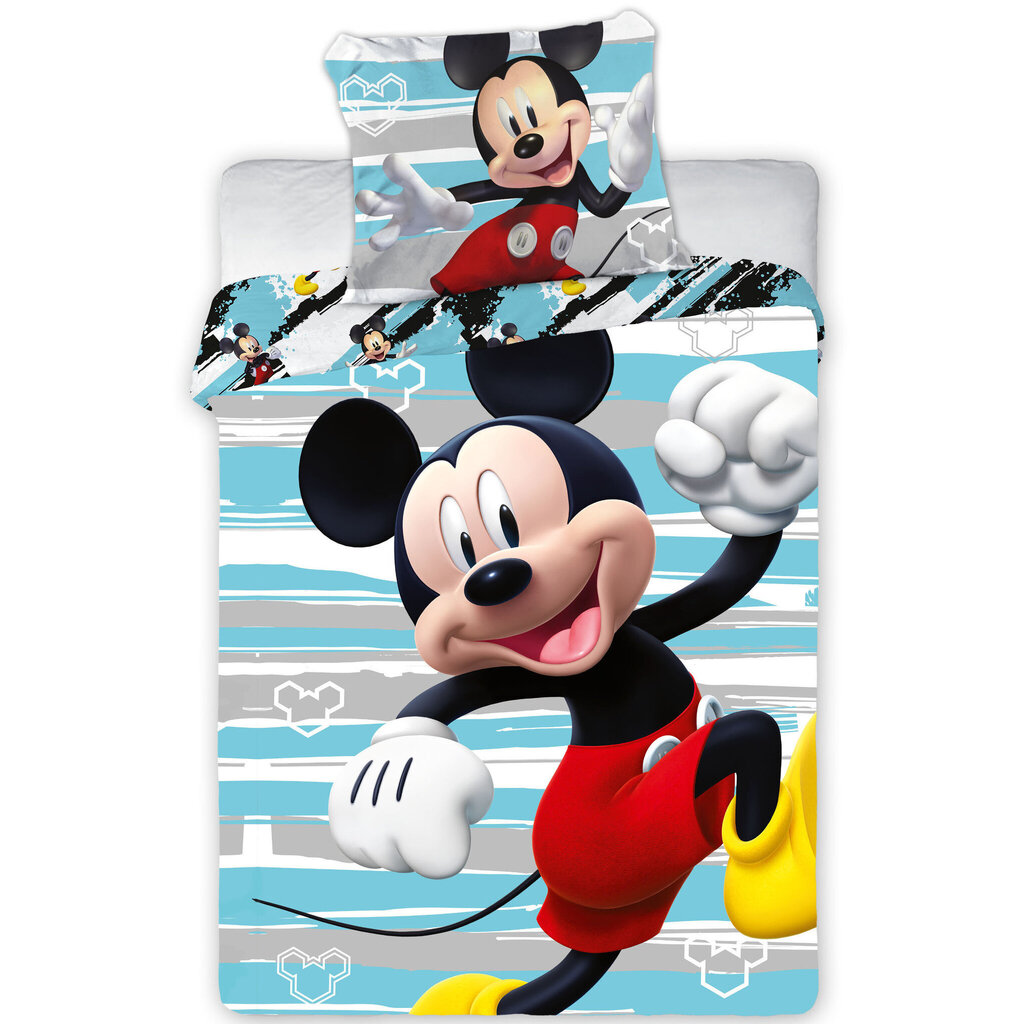 Vaikiškas patalynės komplektas Mickey Mouse 100x135, 2 dalių цена и информация | Patalynė kūdikiams, vaikams | pigu.lt