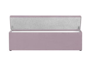 Пуф с ящиком для хранения вещей Milo Casa Lara 140, светло-фиолетовый цена и информация | Кресла-мешки и пуфы | pigu.lt
