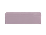 Пуф с ящиком для хранения вещей Milo Casa Lara 140, светло-фиолетовый