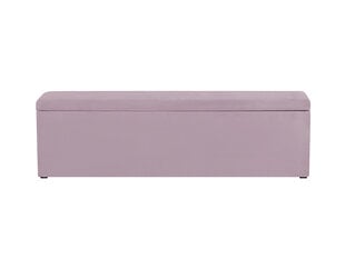 Пуф с ящиком для хранения вещей Milo Casa Lara 180, розовый цена и информация | Кресла-мешки и пуфы | pigu.lt