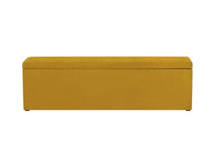 Pufas su daiktadėže Milo Casa Lara 160, geltonas kaina ir informacija | Sėdmaišiai ir pufai | pigu.lt