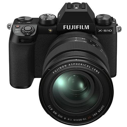 Sisteminis fotoaparatas Fujifilm X-S10 + XF16-80mm Kit kaina ir informacija | Skaitmeniniai fotoaparatai | pigu.lt