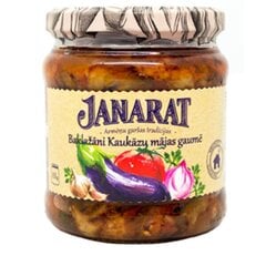 Baklažanų padažas kaukazietiško stiliaus Janarat, 450 g kaina ir informacija | Konservuotas maistas | pigu.lt