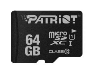 Patriot 64GB LX Series microSDXC kaina ir informacija | Atminties kortelės telefonams | pigu.lt