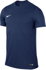 Futbolo marškinėliai Nike Park VI M 725891-410, mėlyni kaina ir informacija | Futbolo apranga ir kitos prekės | pigu.lt