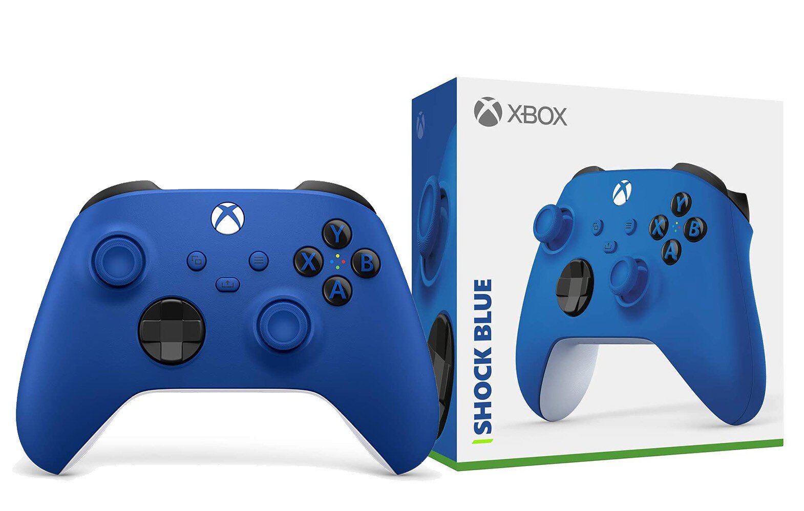 Xbox Wireless Controller-Blue цена и информация | Žaidimų pultai  | pigu.lt