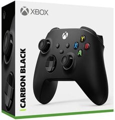 Microsoft Xbox Wireless Controller Carbon Black цена и информация | Джойстики | pigu.lt