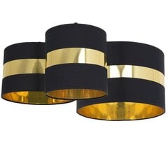 Milagro потолочный светильник Palmira Black/Gold цена и информация | Потолочные светильники | pigu.lt
