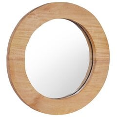 Sieninis veidrodis, 40cm, rudas цена и информация | Зеркала | pigu.lt