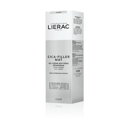 Крем-гель для лица для нормальной/комбинированной кожи Lierac Cica Filler Mat, 40 мл цена и информация | Кремы для лица | pigu.lt