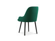 Kėdė Interieurs86 Hugo 85, tamsiai žalia kaina ir informacija | Virtuvės ir valgomojo kėdės | pigu.lt