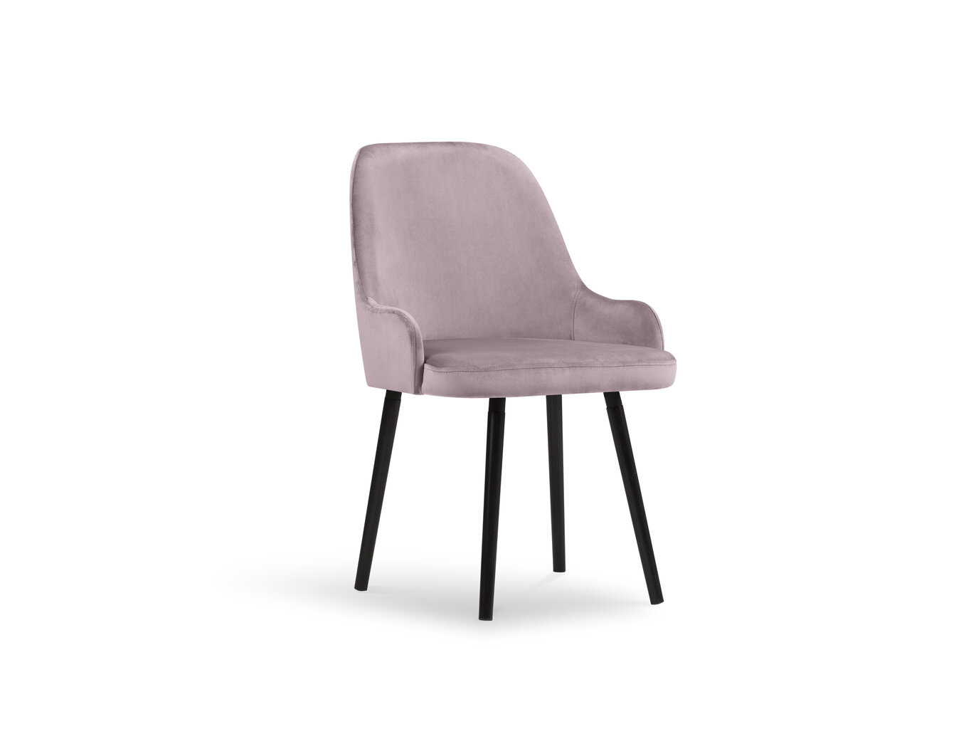 Kėdė Interieurs86 Hugo 85, šviesiai violetinė kaina ir informacija | Virtuvės ir valgomojo kėdės | pigu.lt