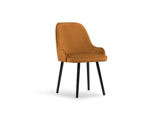 Kėdė Interieurs86 Hugo 85, oranžinė kaina ir informacija | Virtuvės ir valgomojo kėdės | pigu.lt