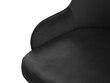 Kėdė Interieurs86 Hugo 82, juoda kaina ir informacija | Virtuvės ir valgomojo kėdės | pigu.lt