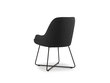 Kėdė Interieurs86 Hugo 82, juoda kaina ir informacija | Virtuvės ir valgomojo kėdės | pigu.lt