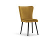 Kėdė Interieurs86 Moliere 88, geltona kaina ir informacija | Virtuvės ir valgomojo kėdės | pigu.lt
