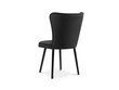 Kėdė Interieurs86 Moliere 88, juoda kaina ir informacija | Virtuvės ir valgomojo kėdės | pigu.lt