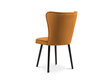 Kėdė Interieurs86 Moliere 88, oranžinė kaina ir informacija | Virtuvės ir valgomojo kėdės | pigu.lt