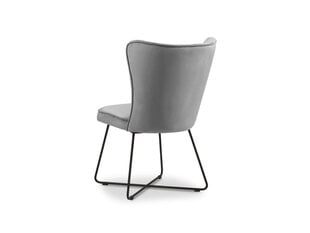 Kėdė Interieurs86 Moliere 85, pilka kaina ir informacija | Virtuvės ir valgomojo kėdės | pigu.lt