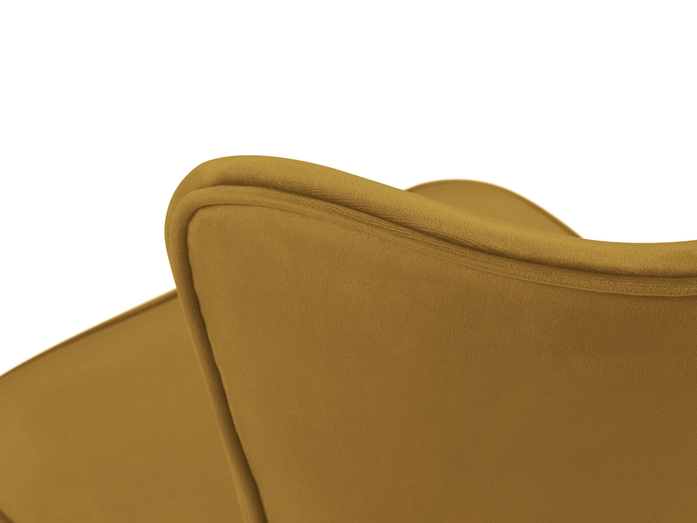 Kėdė Interieurs86 Moliere 85, geltona kaina ir informacija | Virtuvės ir valgomojo kėdės | pigu.lt