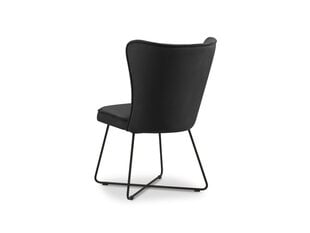 Kėdė Interieurs86 Moliere 85, juoda kaina ir informacija | Virtuvės ir valgomojo kėdės | pigu.lt