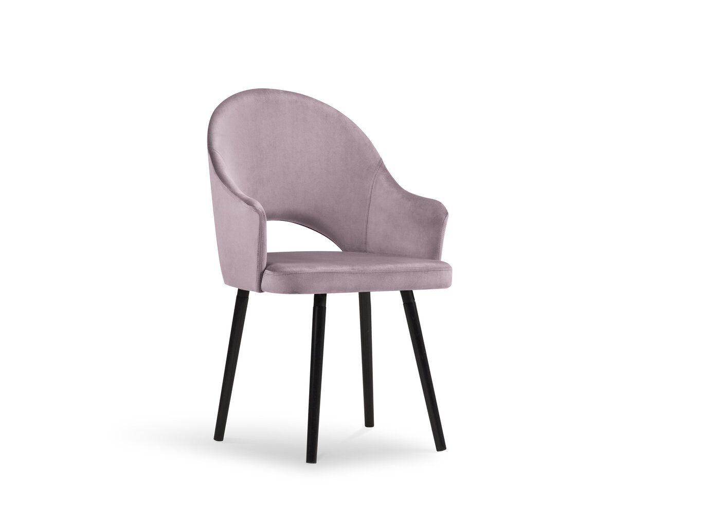 Kėdė Interieurs86 Proust 89, šviesiai violetinė kaina ir informacija | Virtuvės ir valgomojo kėdės | pigu.lt