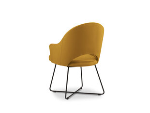 Kėdė Interieurs86 Proust 86, geltona kaina ir informacija | Virtuvės ir valgomojo kėdės | pigu.lt