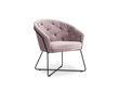 Kėdė Milo Casa Elisa, rožinė kaina ir informacija | Virtuvės ir valgomojo kėdės | pigu.lt
